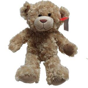 Gitzy Brown Teddy Bear Plush Stuffed Animal 13”